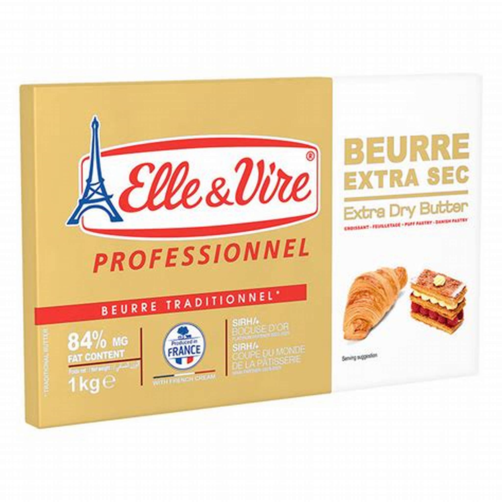 ELLE & VIRE USALTED BUTTER