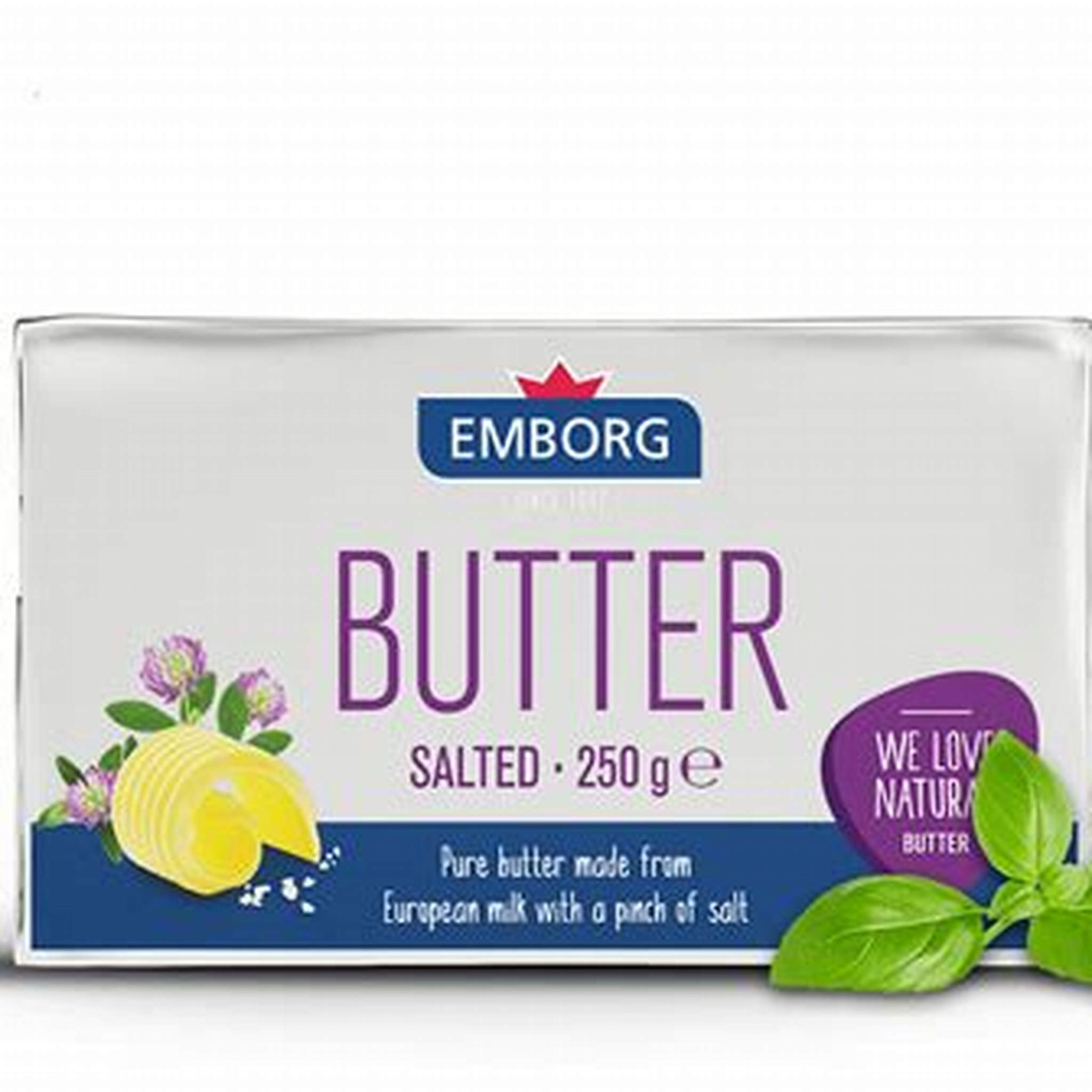 EMBORG BUTTER SALTED 200G