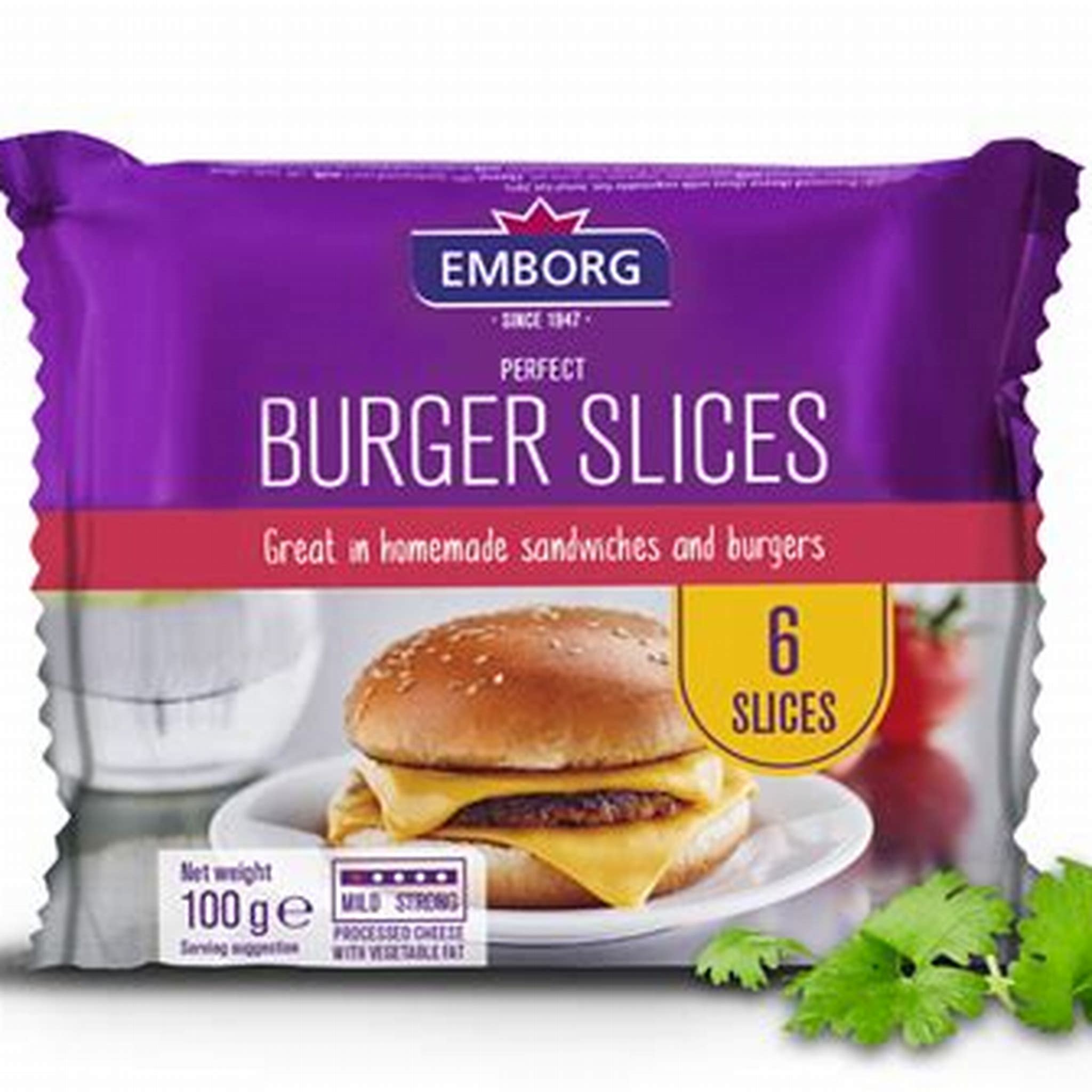 EMBORG PERFECT BURGER SLICE