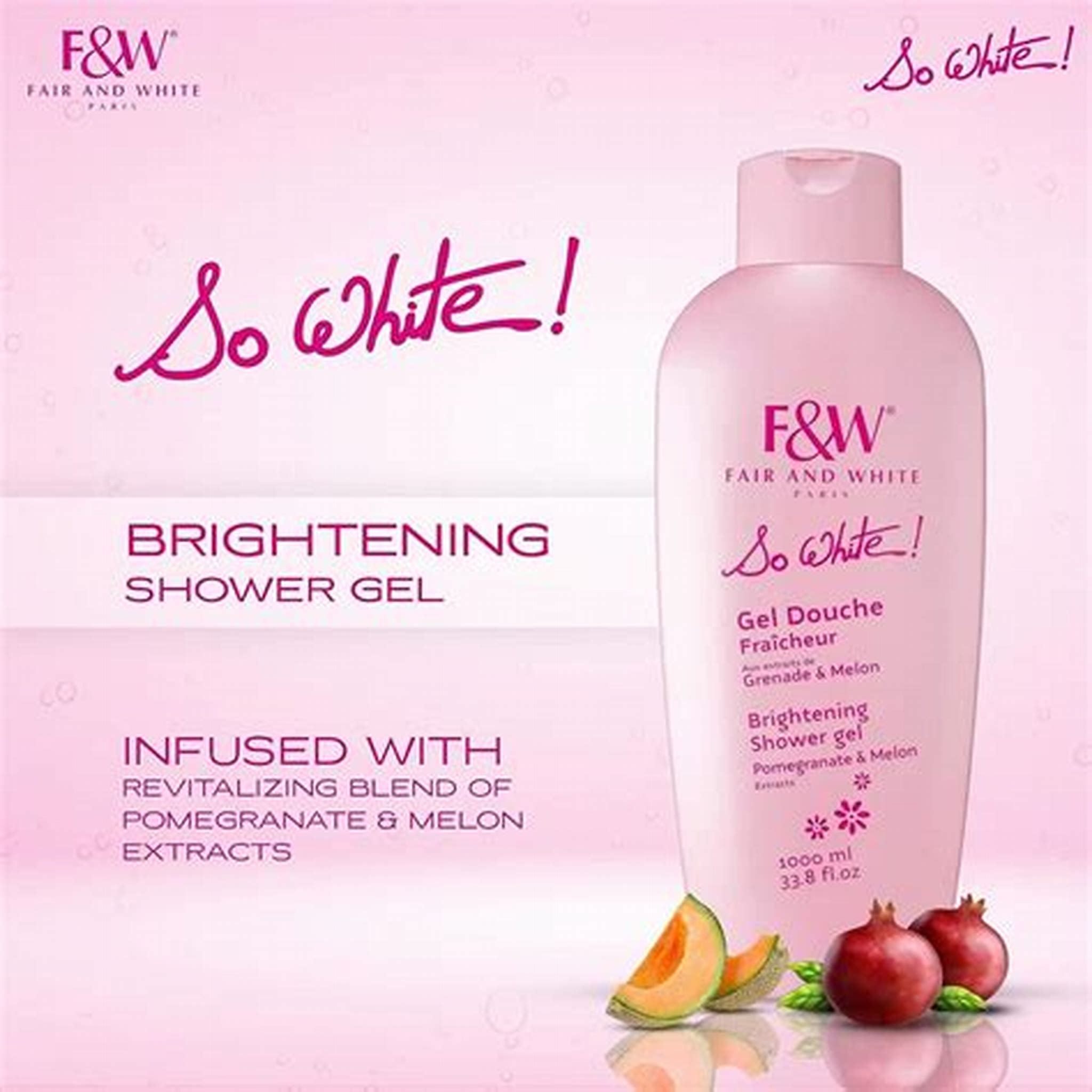 FAIR AND WHITE SHOWER GEL