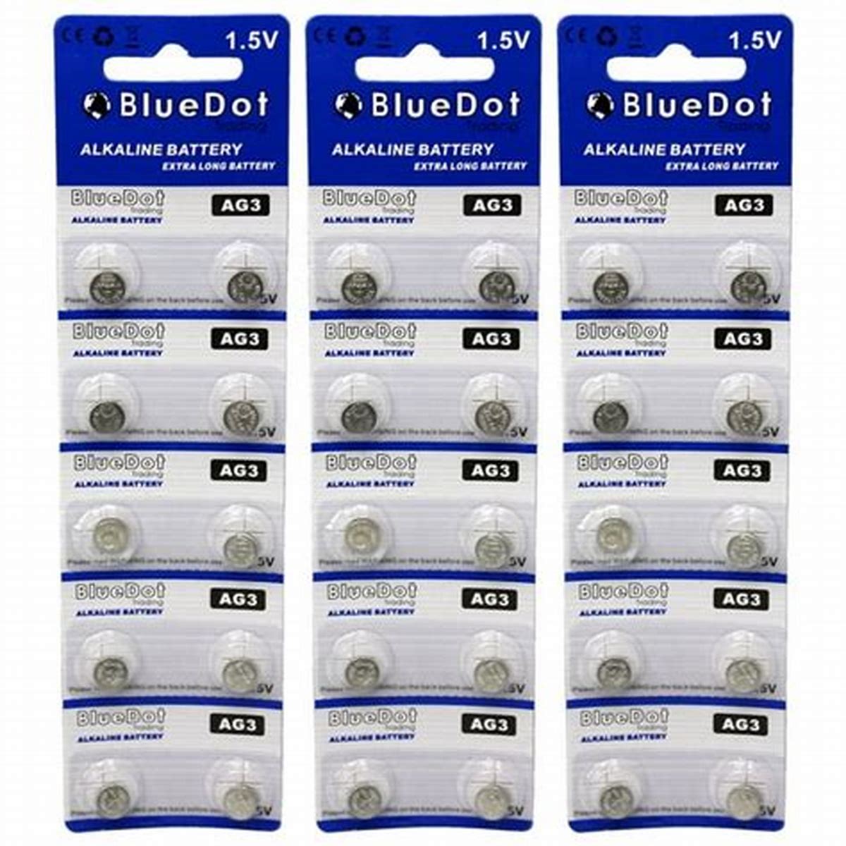 ALKALINE WRIST WATCH BATTERY AG3 & AG1