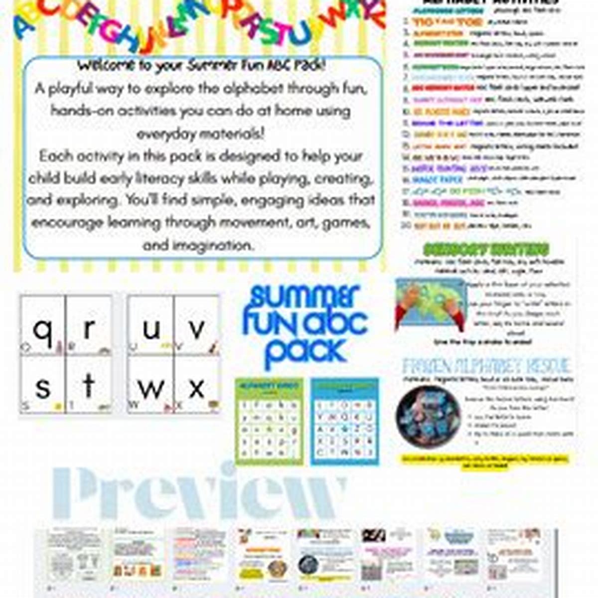 ALPHABET FUN ABC PRE-SCHOOL