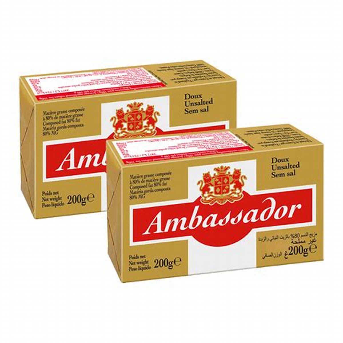 AMBASSADOR UNSALTED BUTTER