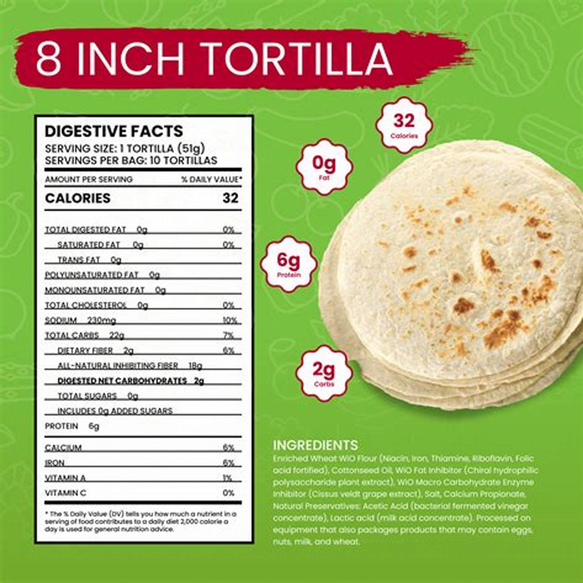 GOLD VALLEY FLOUR TORTILLAS 830G