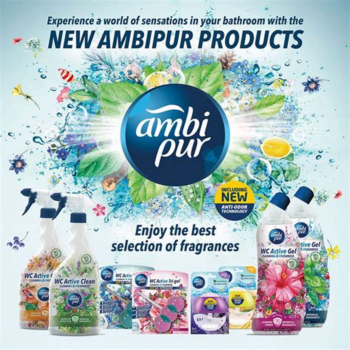 AMBI PUR ODOR STOP TECHNOLOGY WILD ROSE
