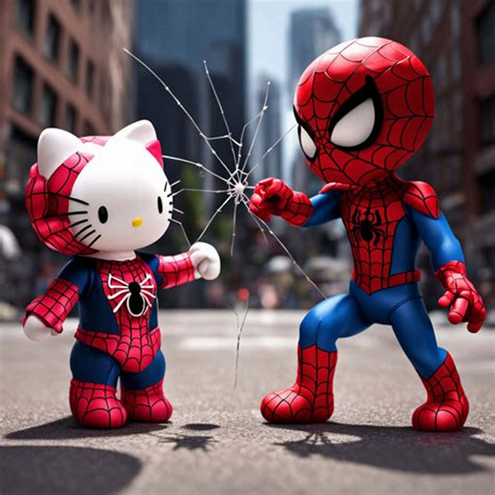 HELLO KITTY/ SPIDERMAN