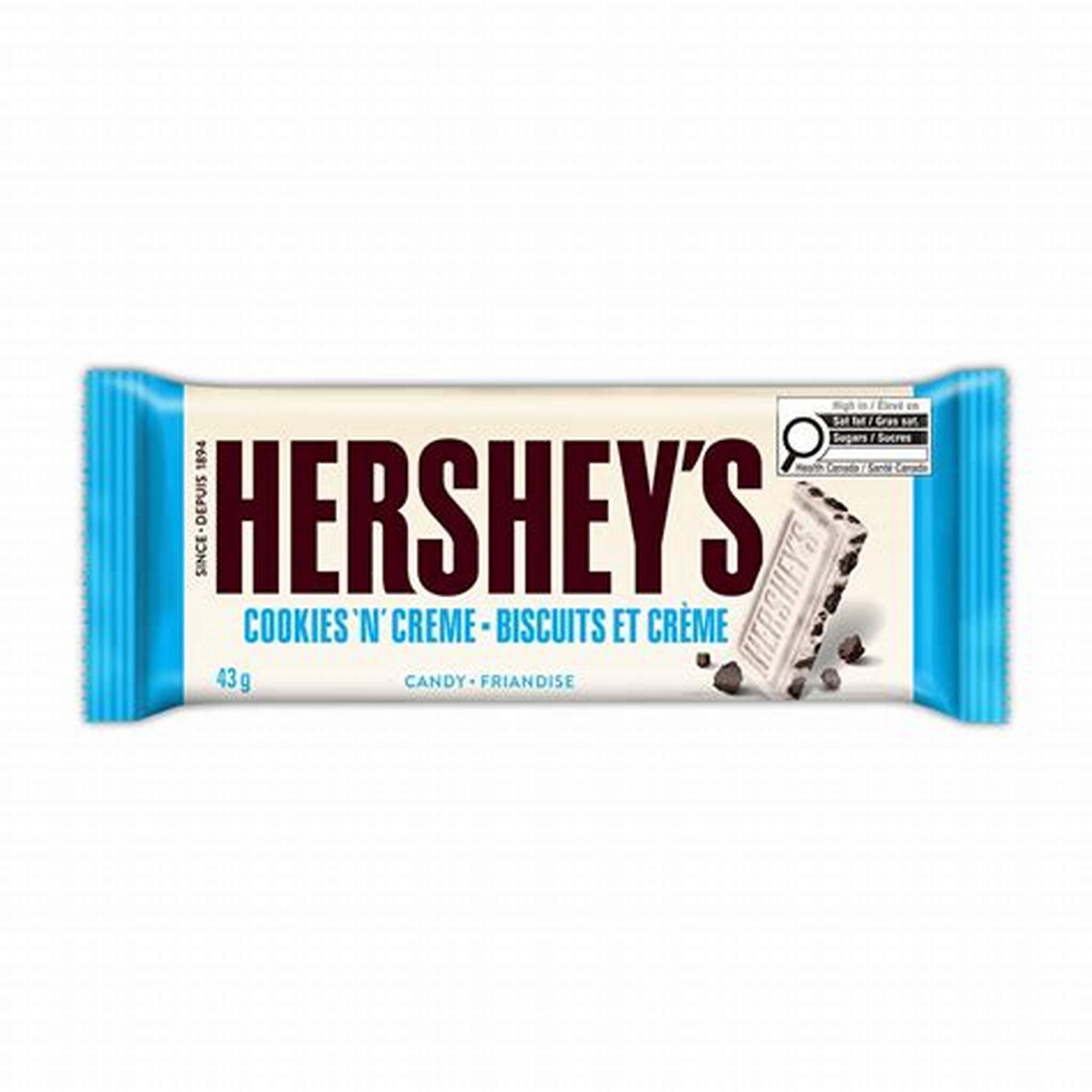 HERSHEYS COOKIES N CREME 43g