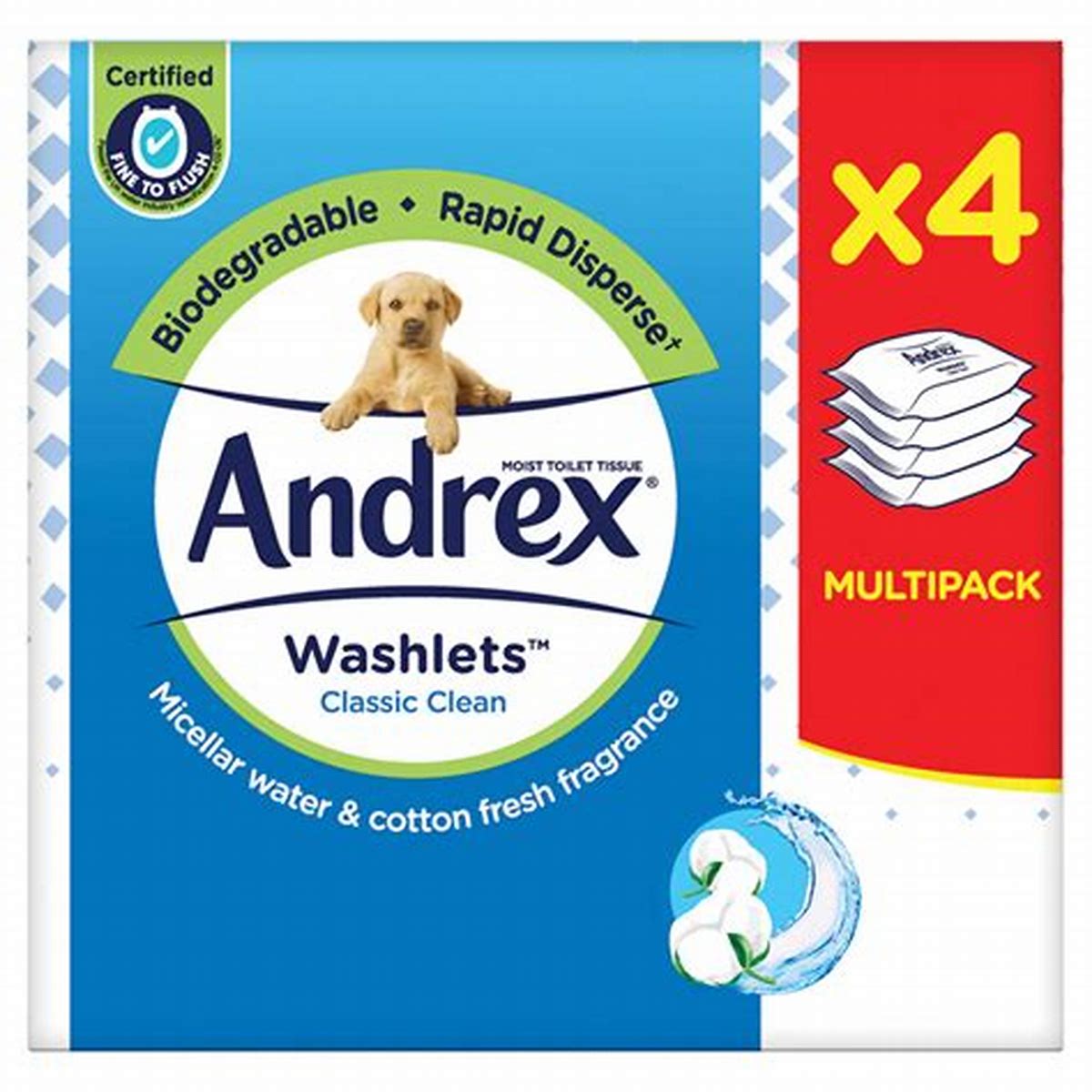 ANDREX WASHLETS CLASSIC CLEAN