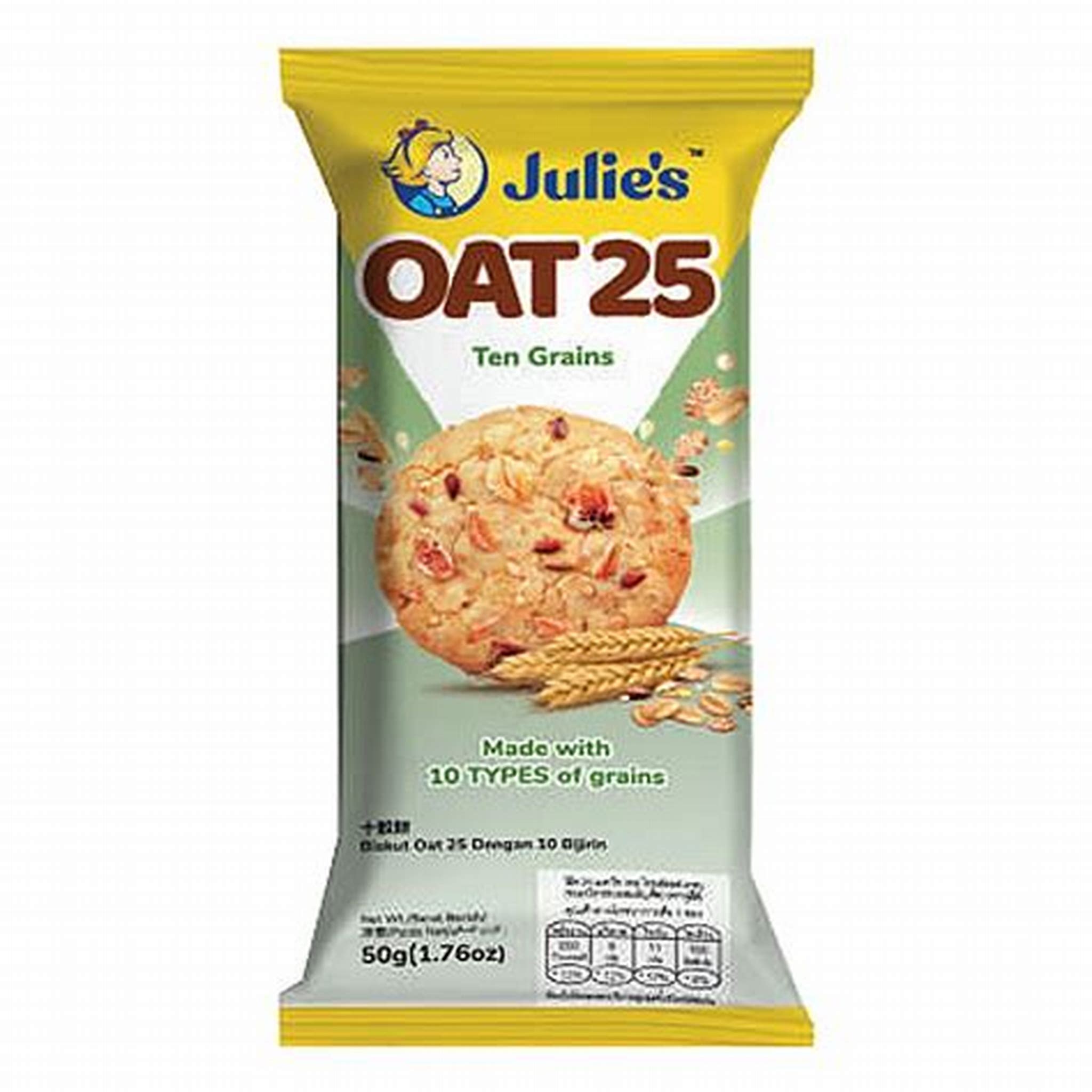 JULIE’S OAT 25 TEN GRAINS