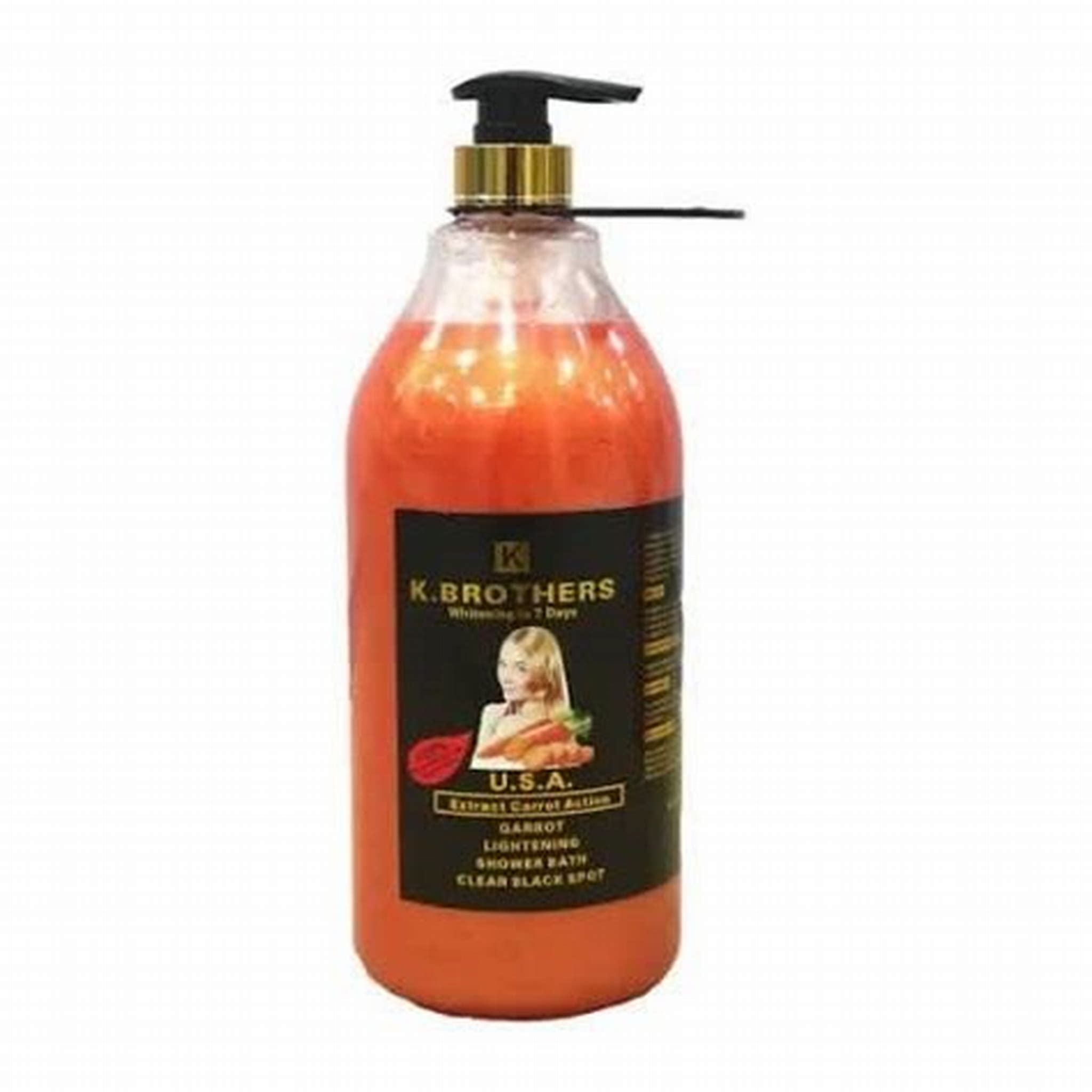 K BROTHER SHOWER BATH CARROT