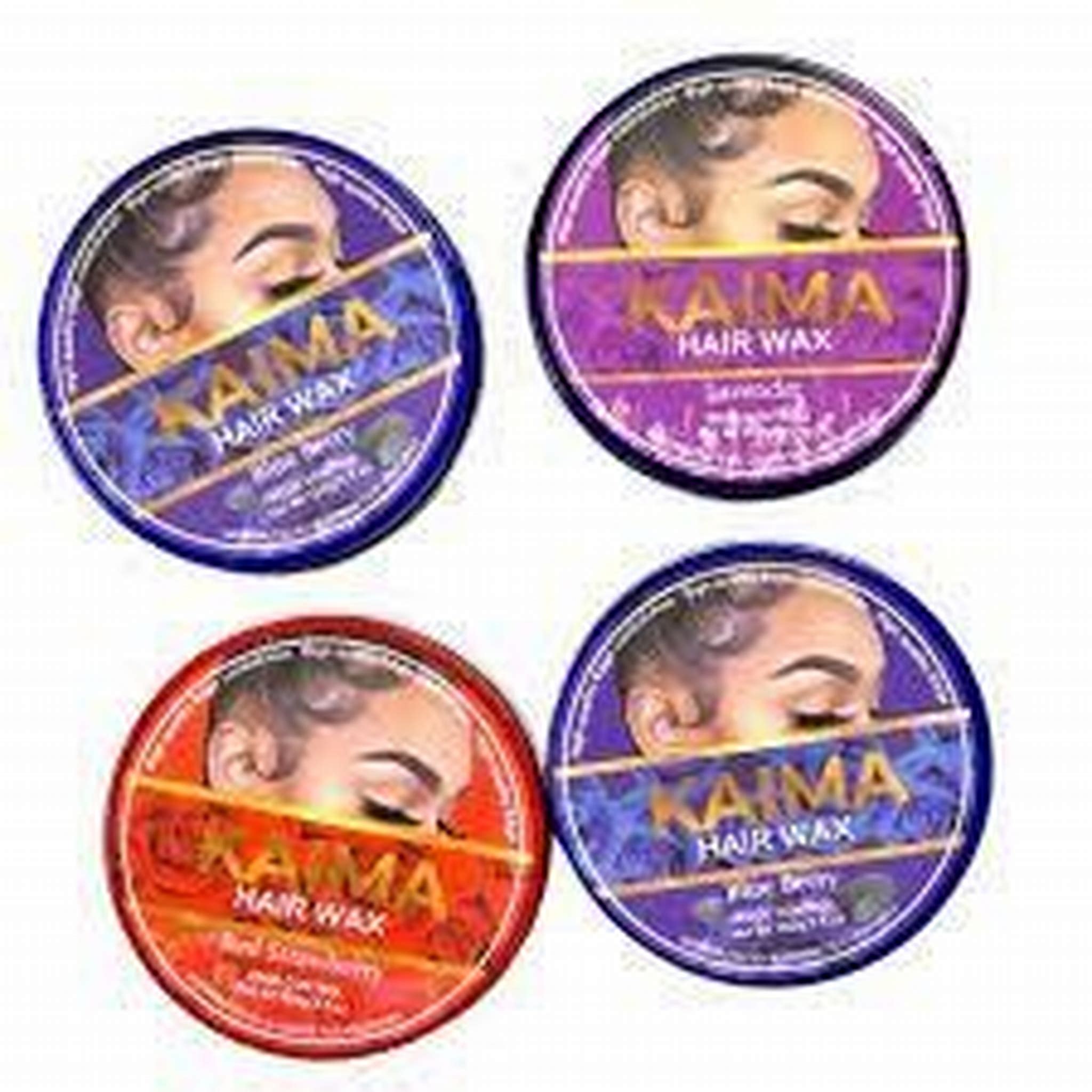 KAIMA HAIR WAX REGULAR BLACK 150G