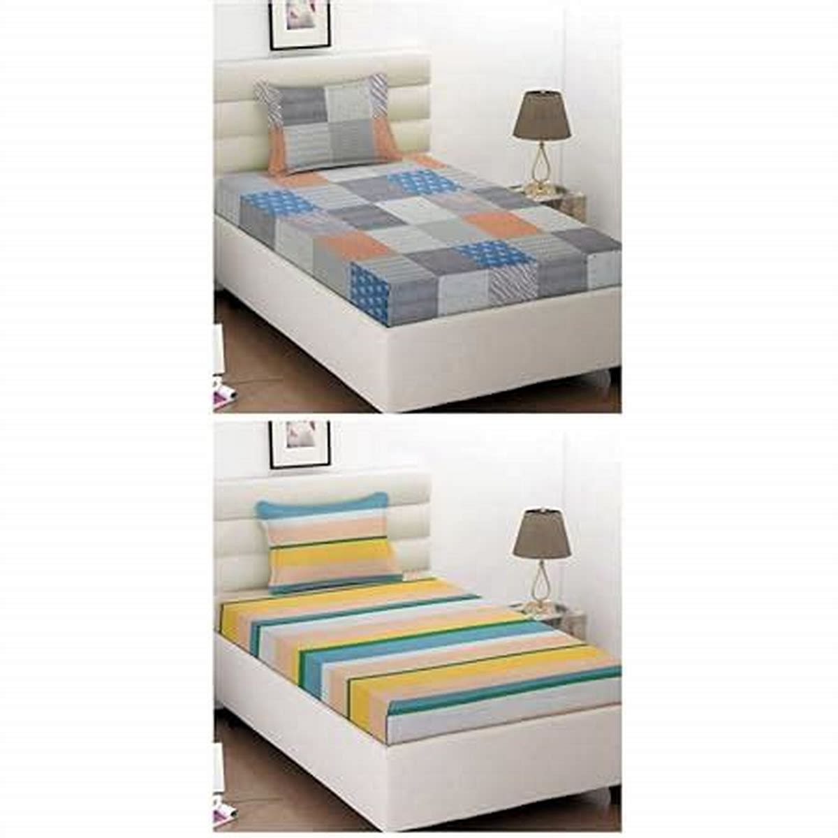 ARAMS 2 PCS SINGLE BEDSHEET