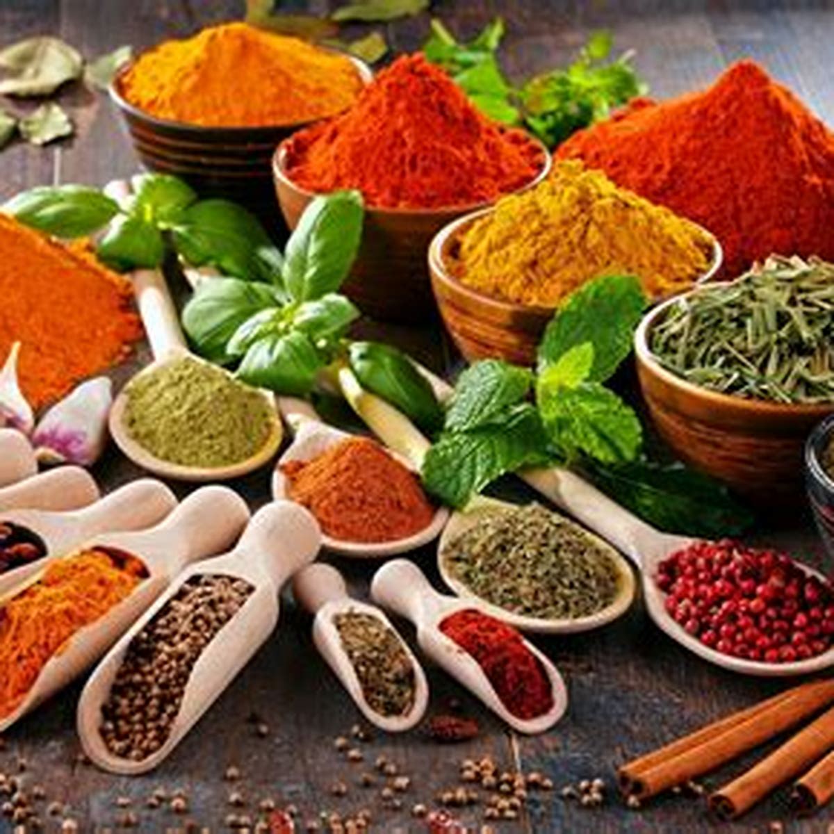 AROMAS HERBS AND SPICIES