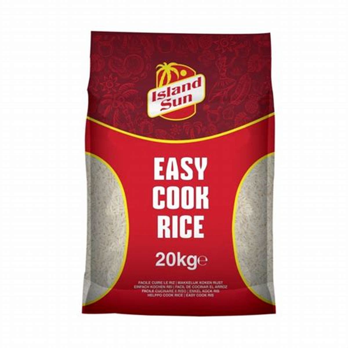ASIN EASY COOK RICE 20KG