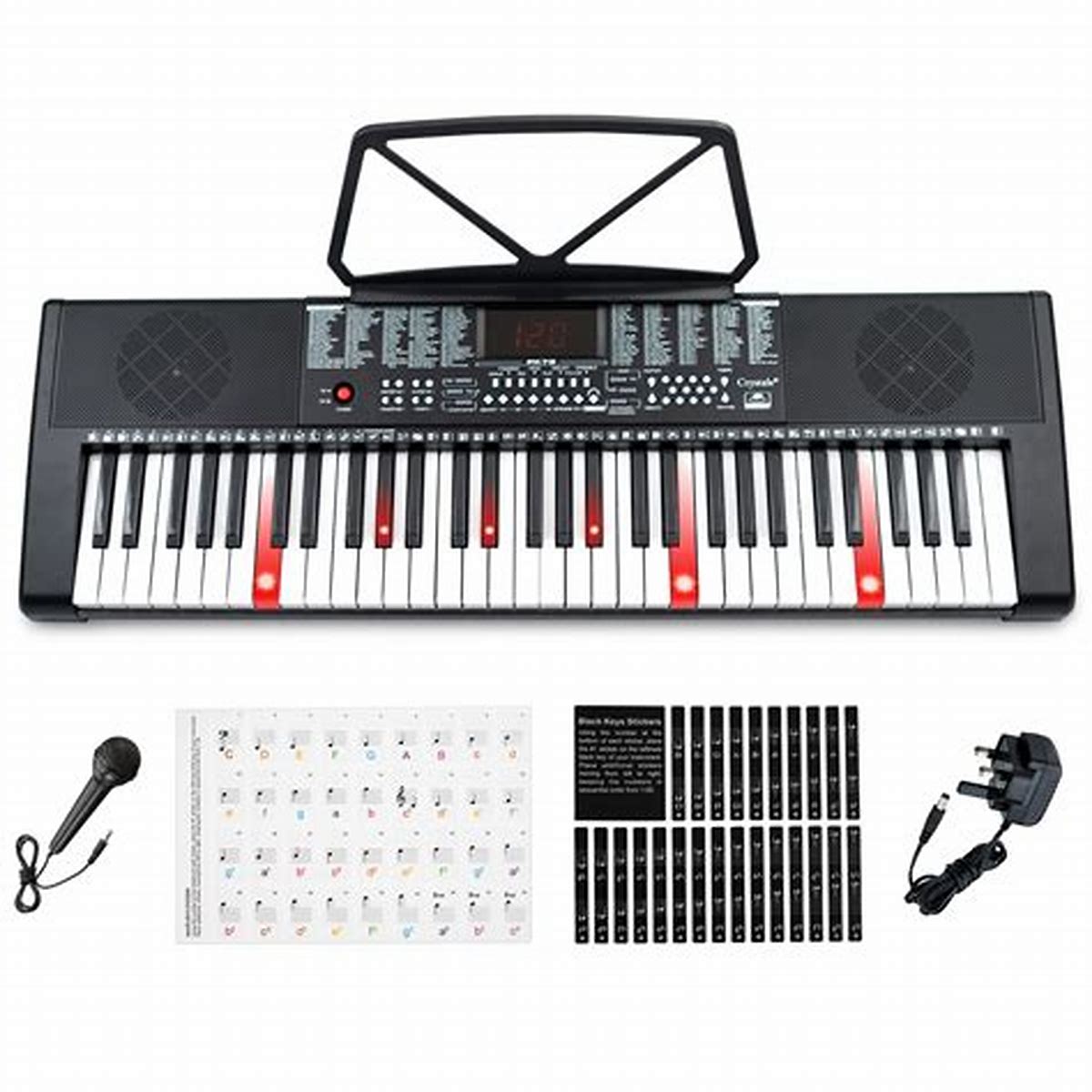 61 KEYS TEACHIN TYPE ELECTRONIC KEYBOARD