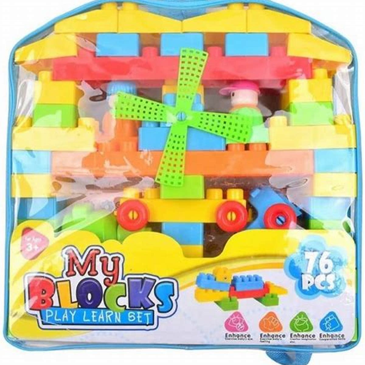 76 PIECES BLOCKS