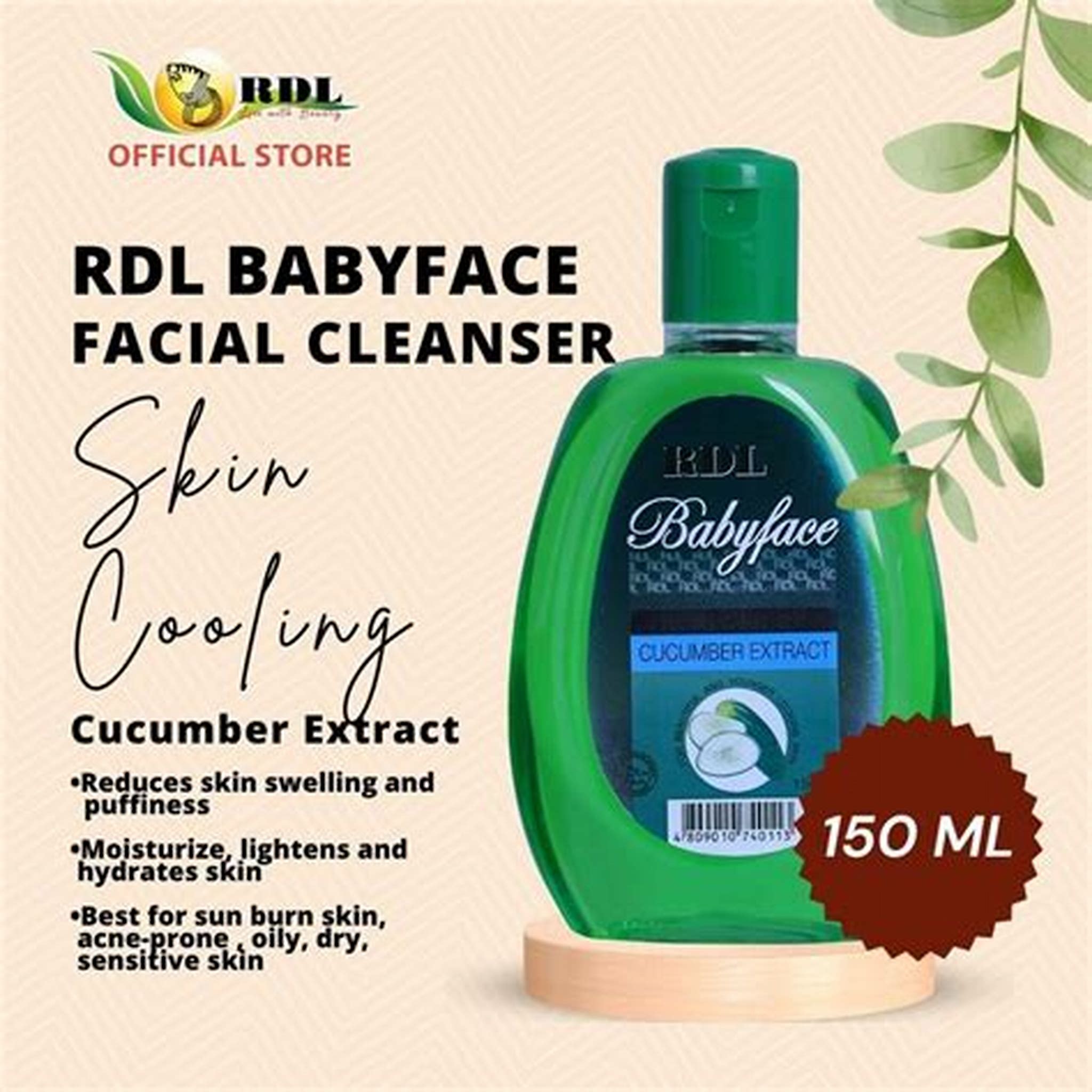 BABYFACE CUCUMBER 150ML
