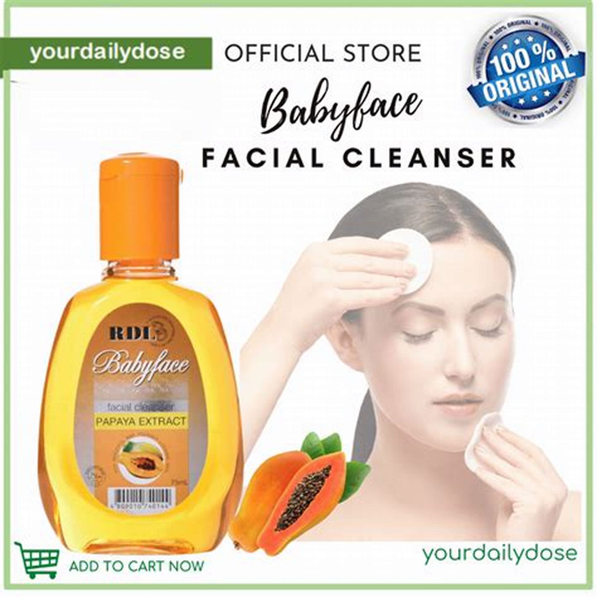 BABYFACE FACIAL CLEANSER PAPAYA