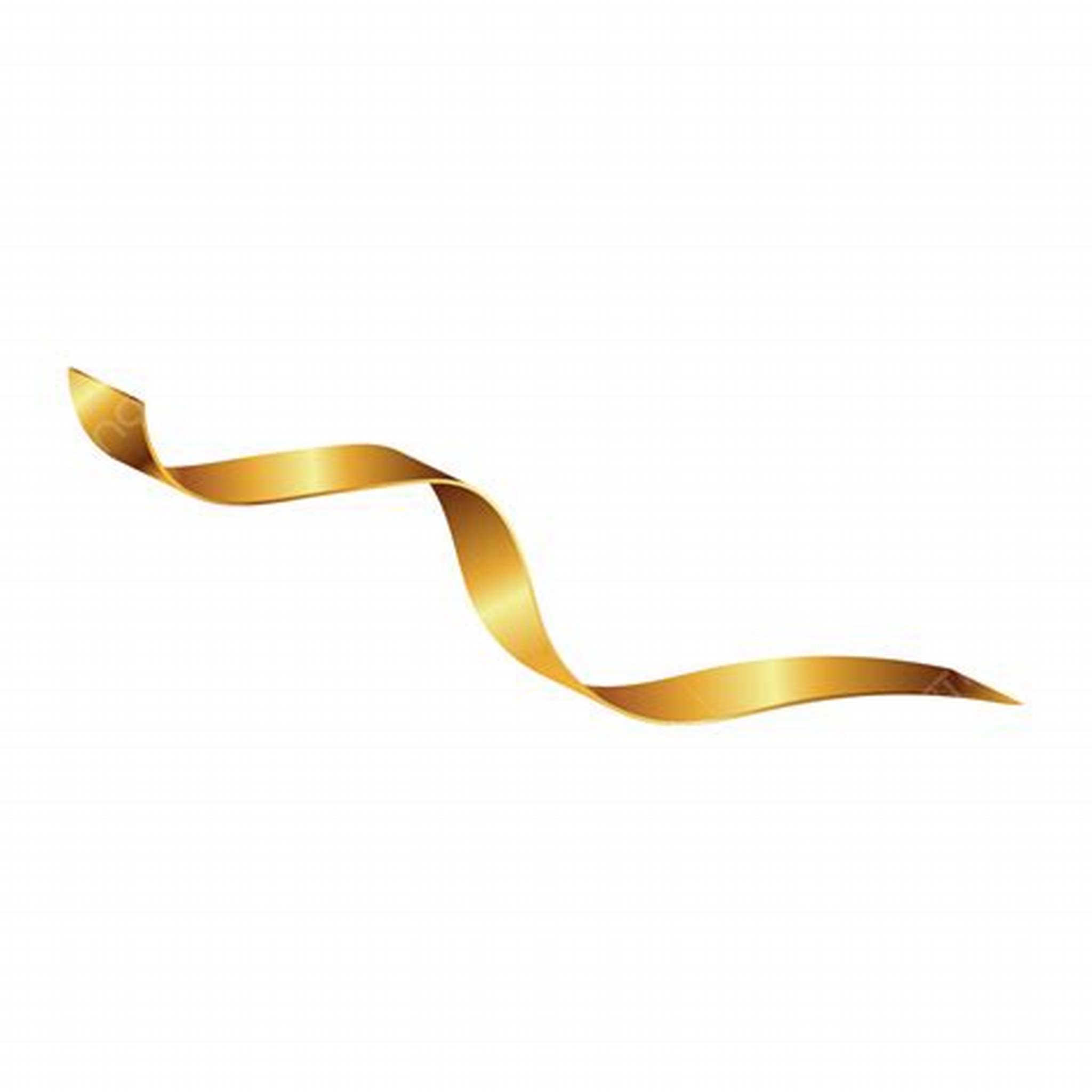 RIBBON WITH GOLD LINE