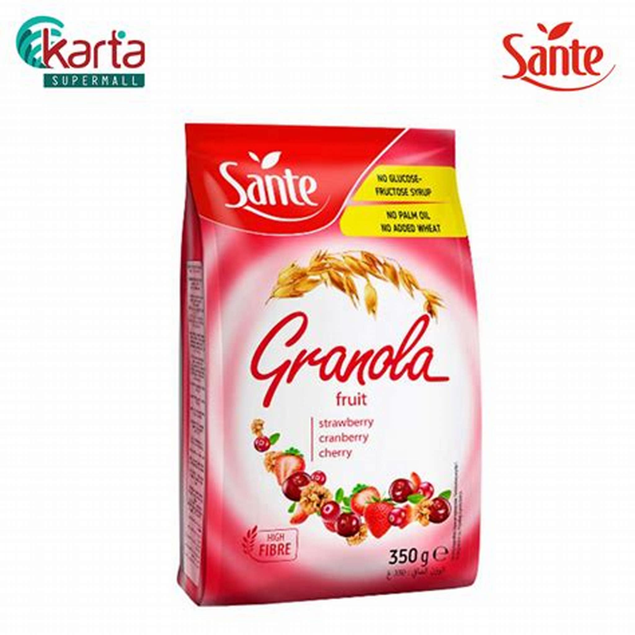 SANTE GRANOLA 350G TRUSKAWKA