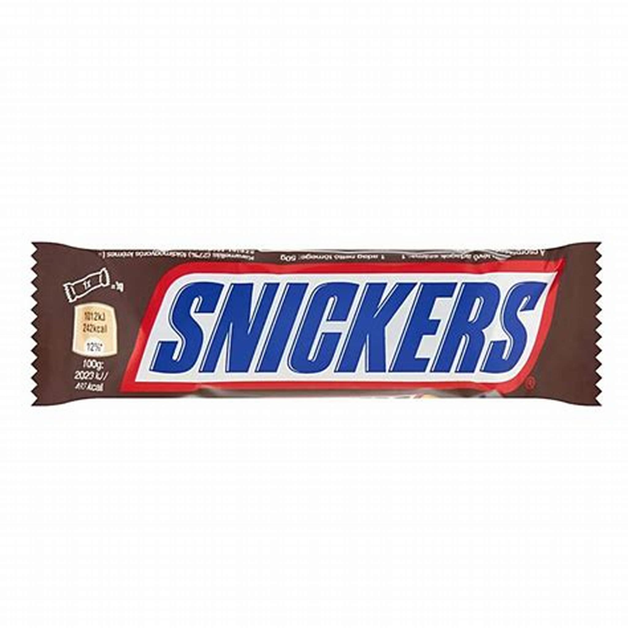 SNICKERS CHOCOLATE BAR 50g