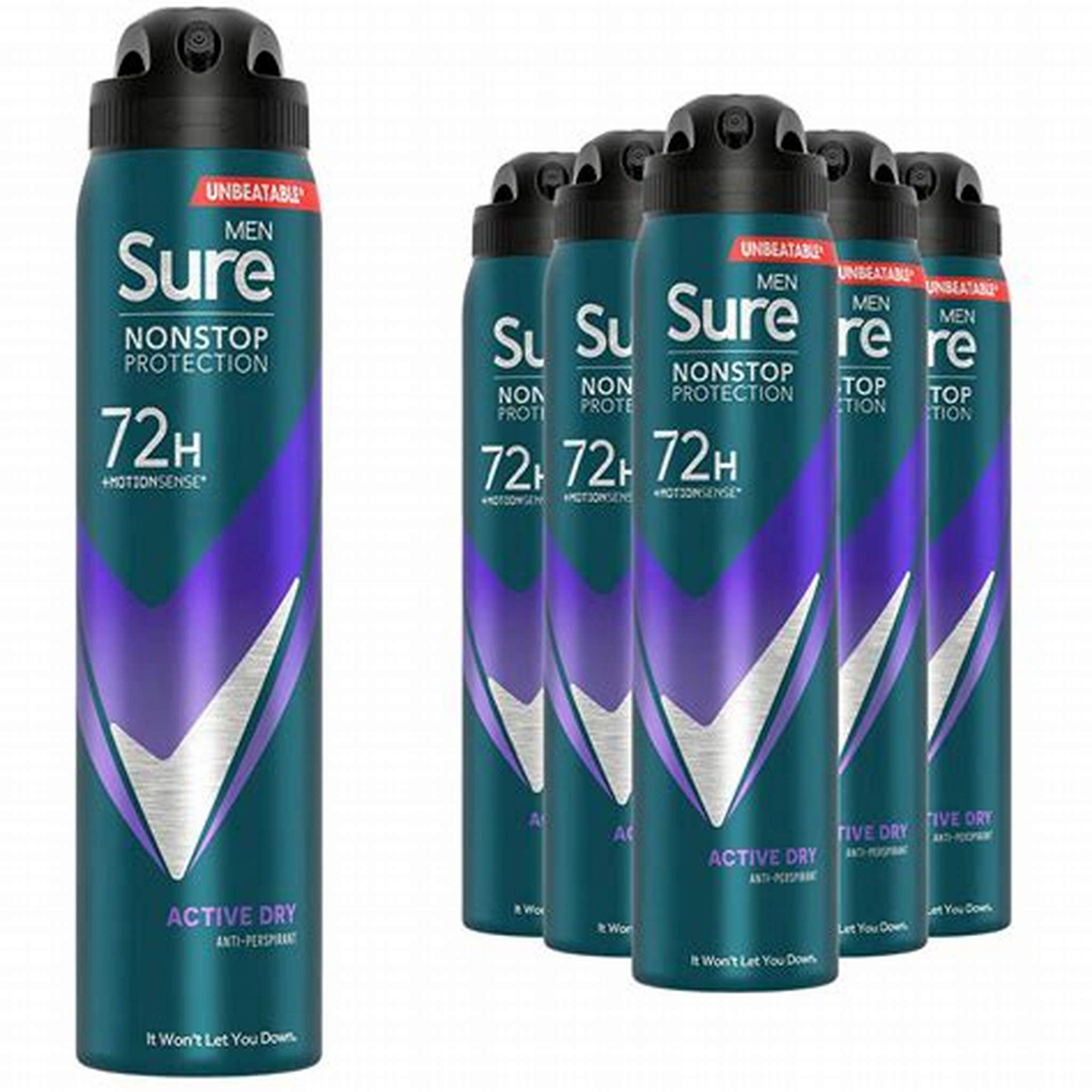 SURE MEN ACTIVE 250ML SPRAY