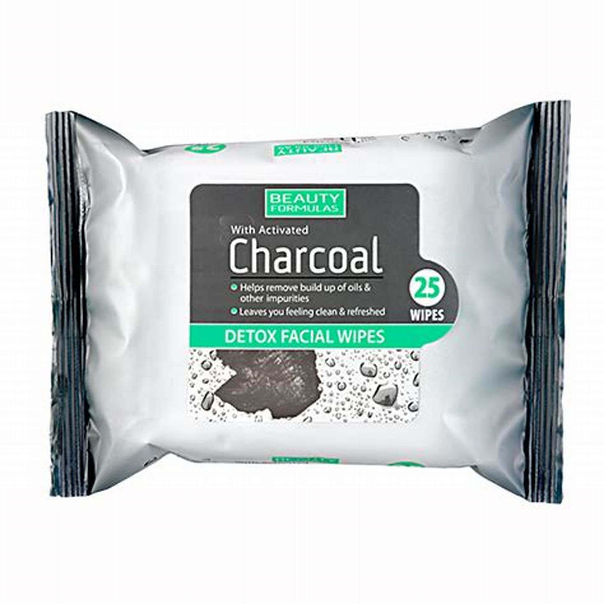 BEAUTY FORMULAS CHARCOAL WIPES