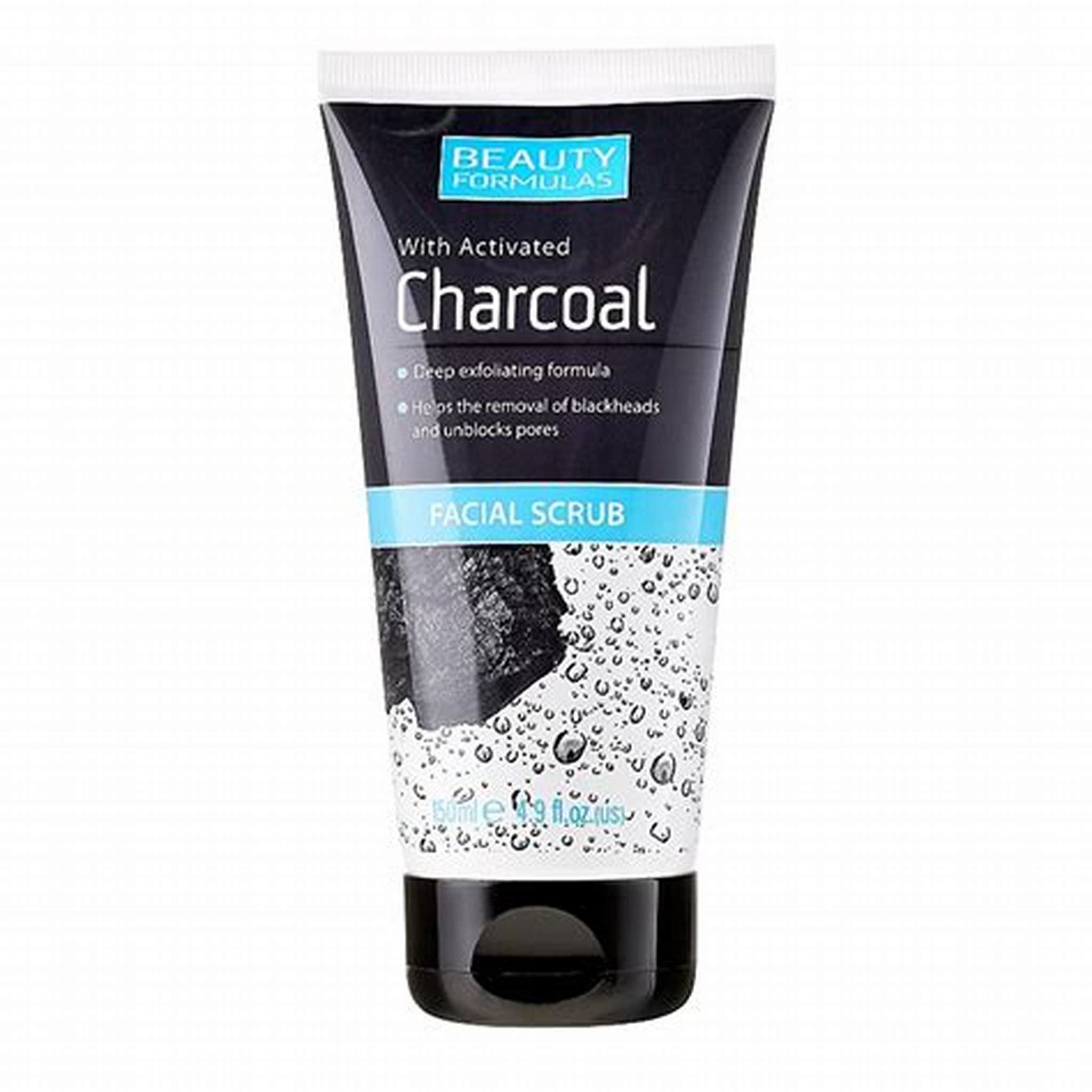 BEAUTY FORMULAS FACIAL SCRUB CHARCOAL