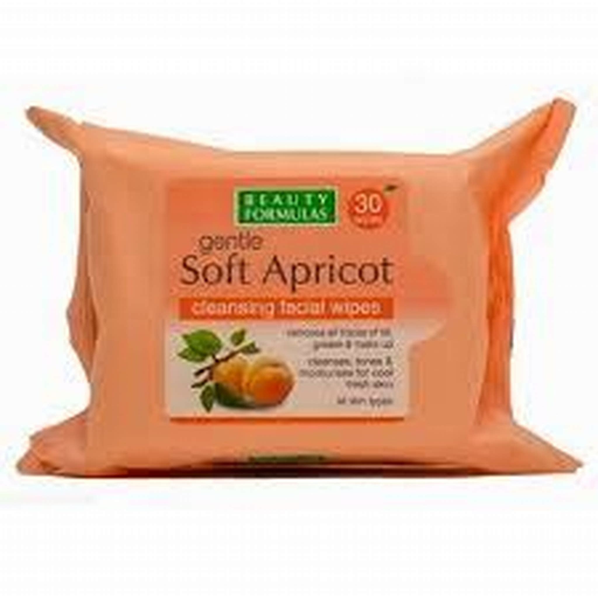 BEAUTY FORMULAS WIPES SOFT APRICOT