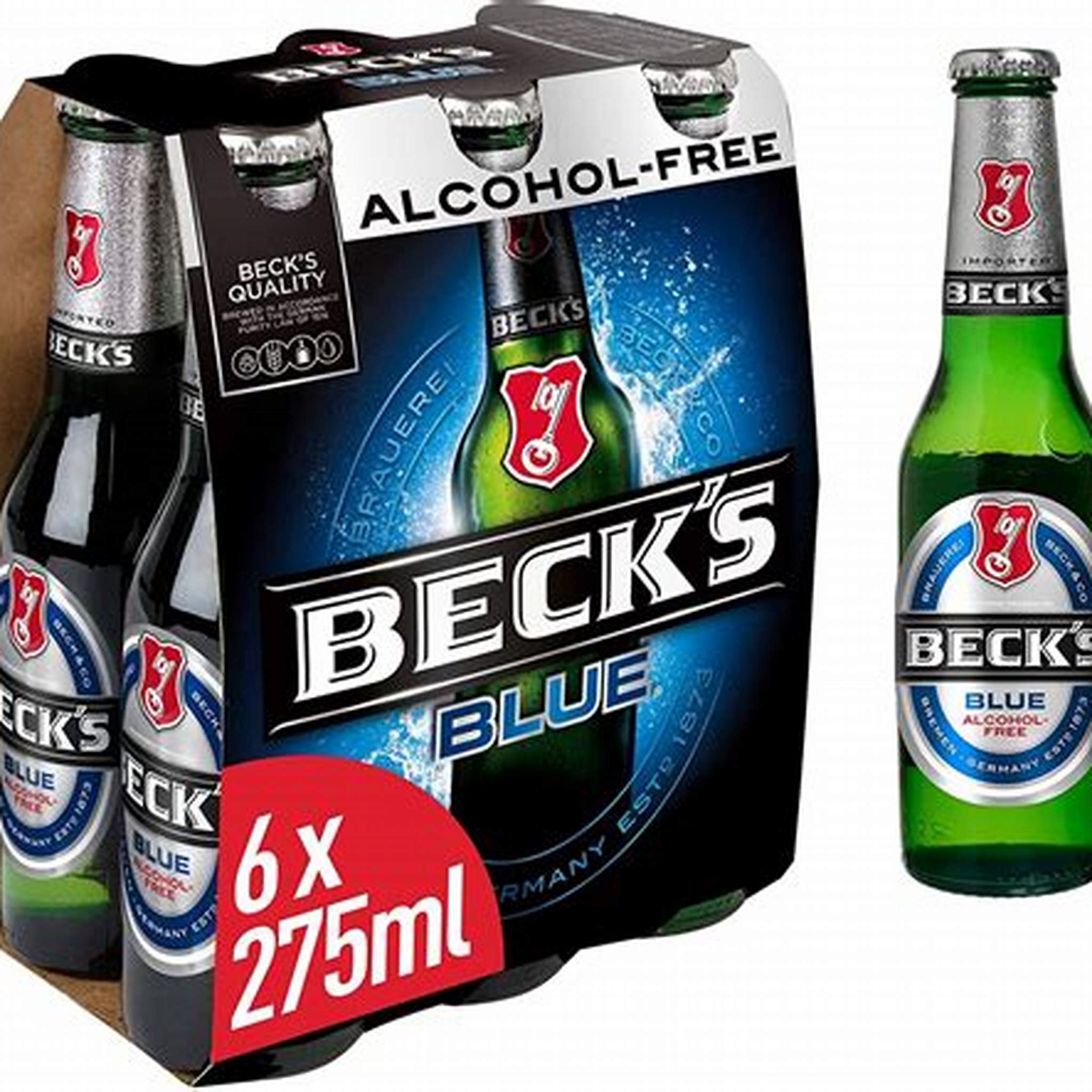 BECKS BLUE  BEER