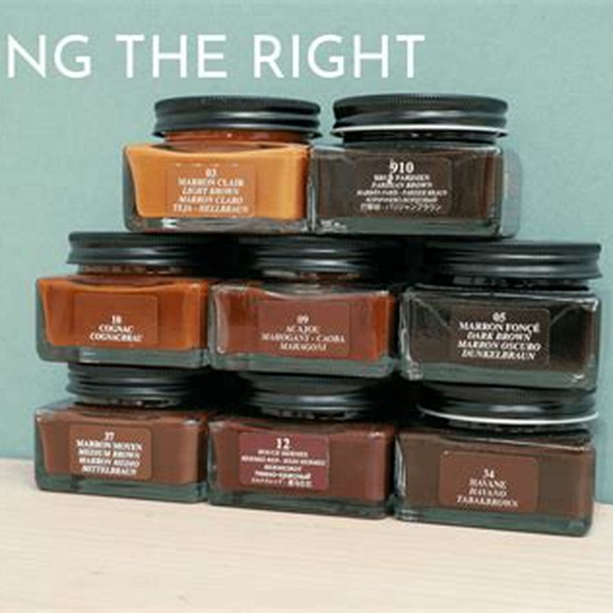BEE & FLOWER DARK TAN SHOE POLISH