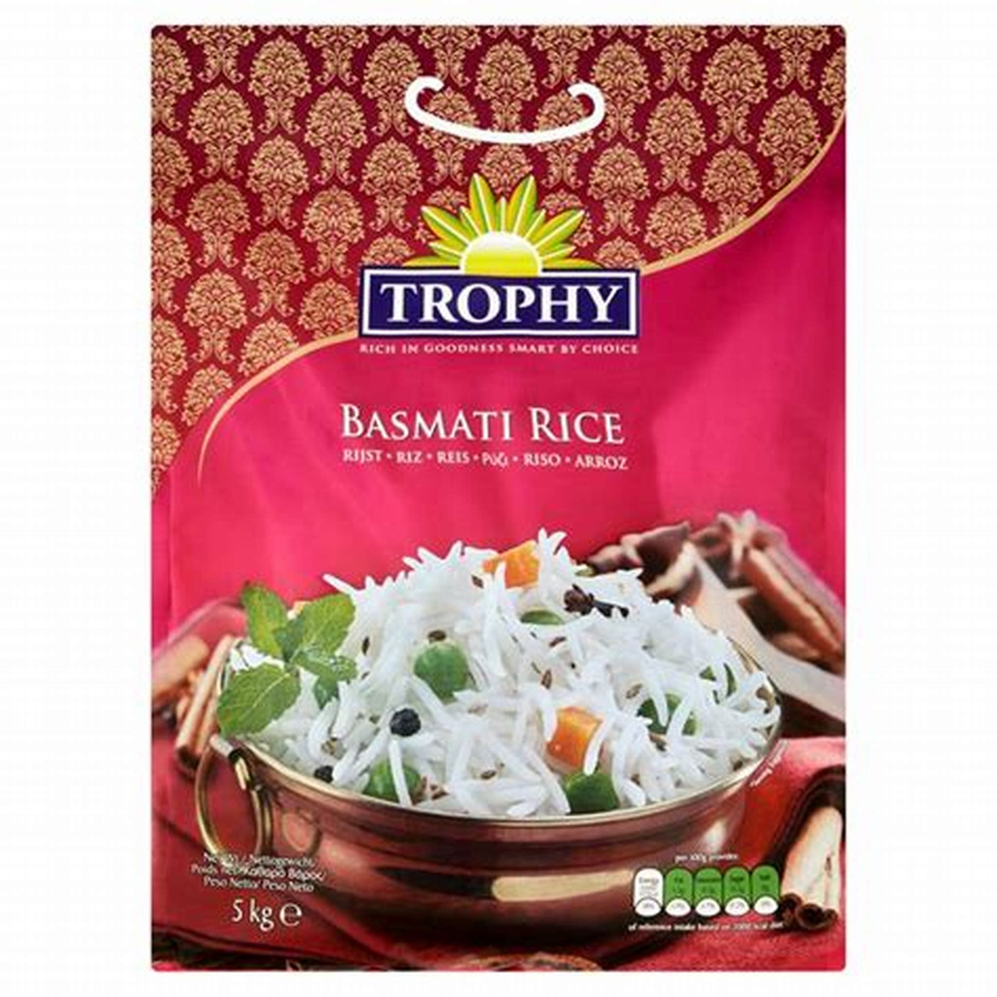 TROPHY BASMATI RICE 5KG