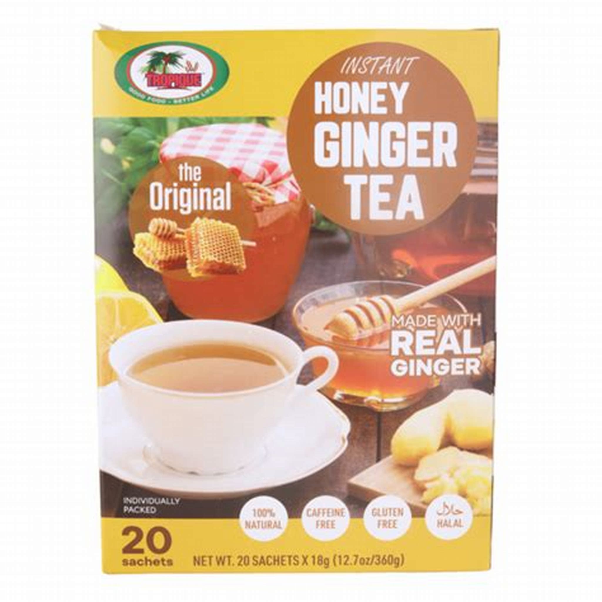 TROPIQUE HONEY GINGER TEA