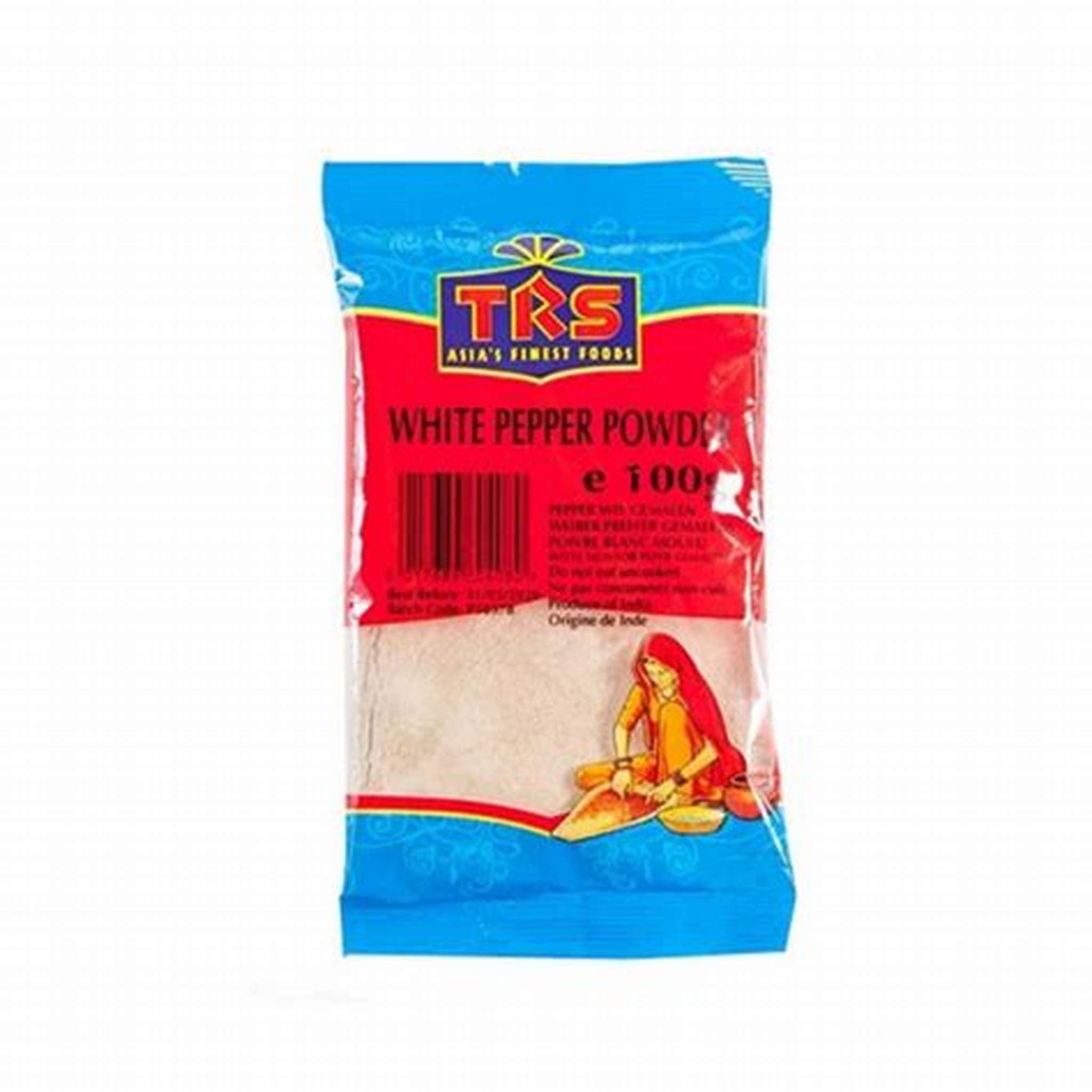 TRS WHITE PEPPER POWDER 100G