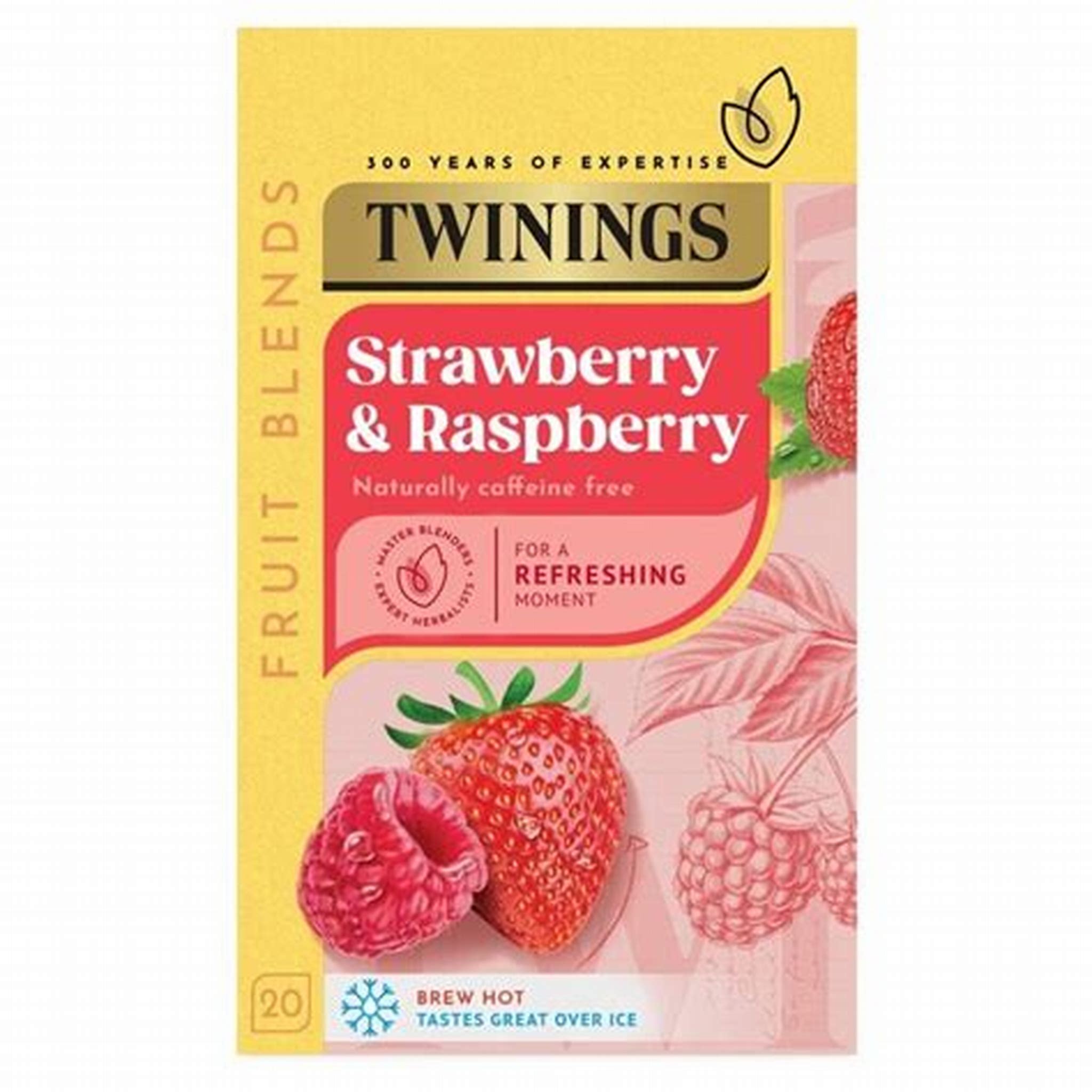TWININGS STRAWBERRY & RASPBERRY TEA